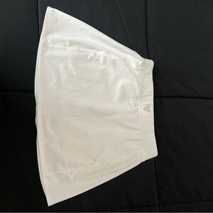 Aritzia TNA White Tennis Skirt